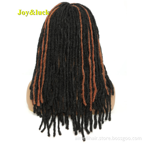 Crochet Braids Wig Long Black Straight Dreadlock Hair Wigs For Women Or Men Synthetic Braiding Daily Or Party Use Hair Style
